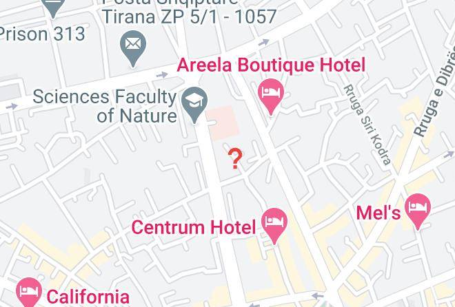 Tirana - Dafina Hotel Maps