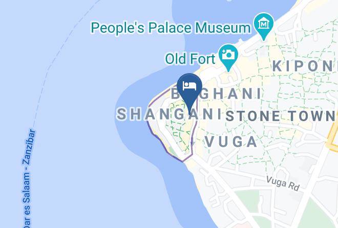 West - Dafu Boutique Hotel Stonetown Maps