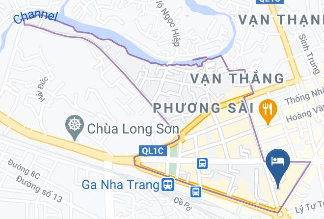 Nha Trang - Dag Hotel Maps