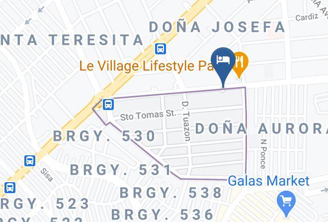 Metro Manila - Dagohoy Hotel Maps