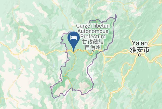 Garze Zangzu Aut Prefecture - Daguanjing Hotel Maps