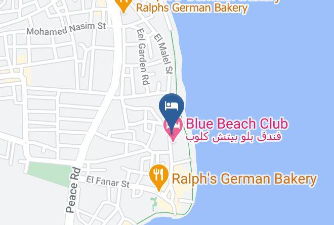 Dahab - Dahab Hotel Maps