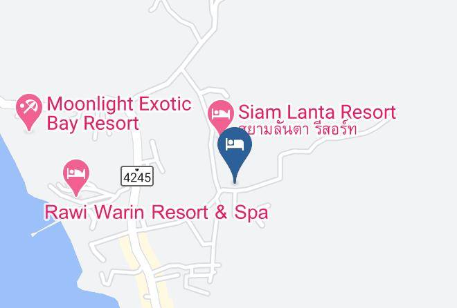 Amphoe Ko Lanta - Dahla Lanta Hut Maps