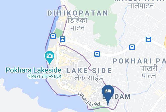 Pokhara - Dahlia Boutique Hotel Maps