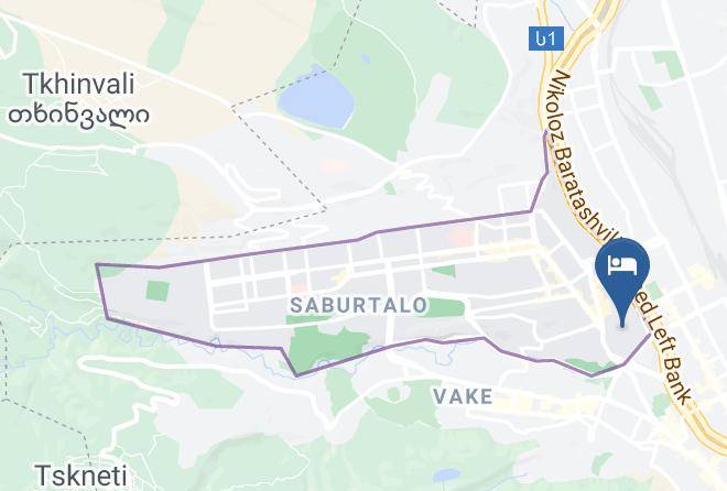 Tbilisi - Dahlia Hotel Maps