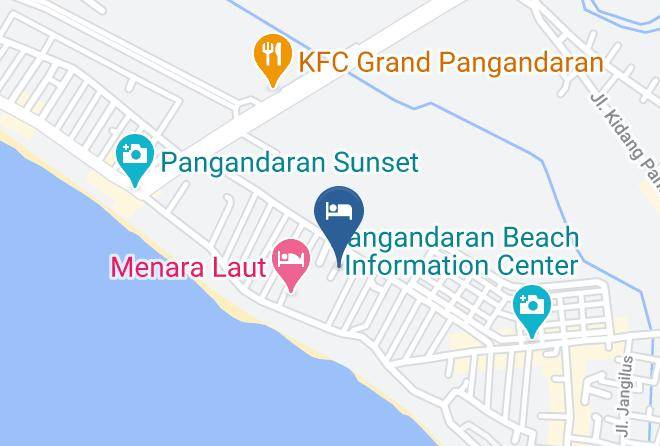 Pangandaran Regency - Dahlia Indah Hotel Maps