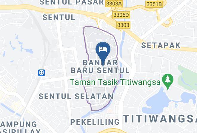 Kuala Lumpur - Dahlia Klcc View Rafflesia Condominium Maps