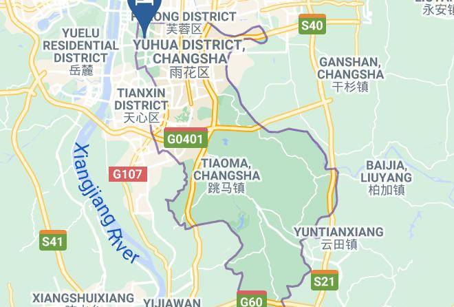 Changsha - Dahua Hotel Maps