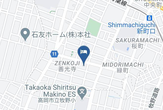 Imizu City - Dai Ichi Inn Shinminato Maps