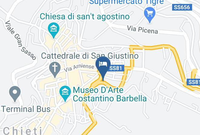Chieti - Dai Nonni Bed And Breakfast A Chieti Maps