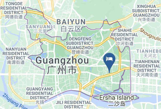 Guangzhou - Daibiao Zhijia Hotel Maps
