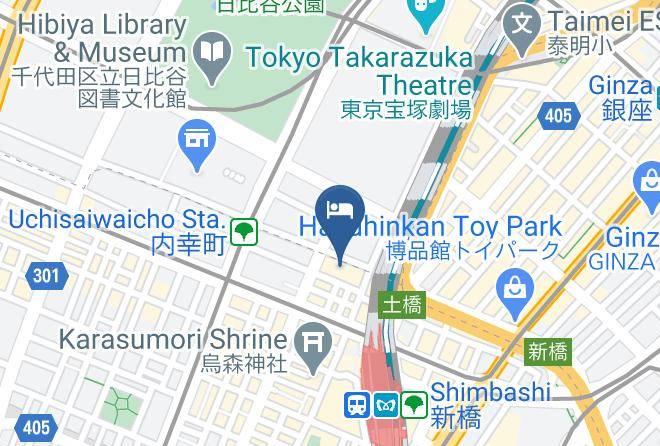 Dai Ichi Hotel Tokyo Map