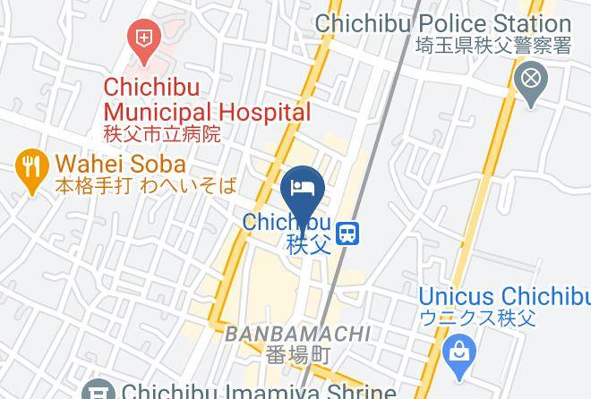 Daiichi Hotel Chichibu Map
