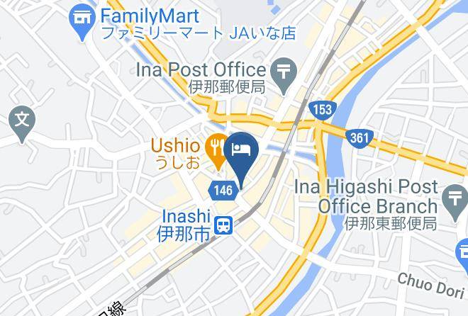 Ina City - Daiichi Hotel Shimadaya Maps