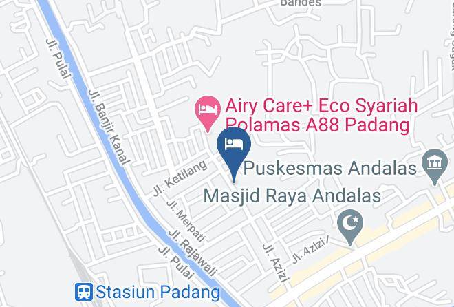 Kota Padang - Daima Gardenstay Maps