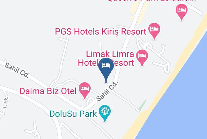 Kemer - Daima Resort Maps
