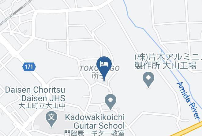 Daisen Townsaihaku District - Daisen Backpackers Maps