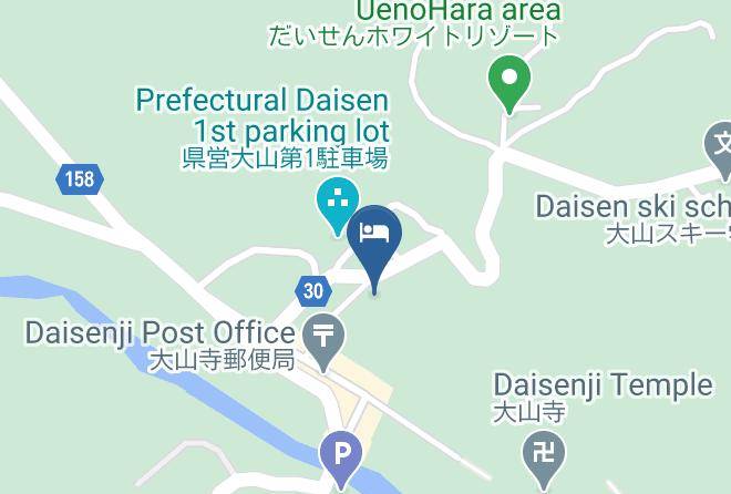 Daisen Townsaihaku District - Daisen Kazan Maps