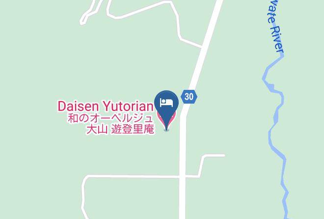 Daisen Townsaihaku District - Daisen Yutorian Maps