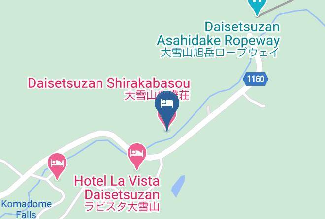 Higashikawa Townkamikawa District - Daisetsuzan Shirakabasou Maps