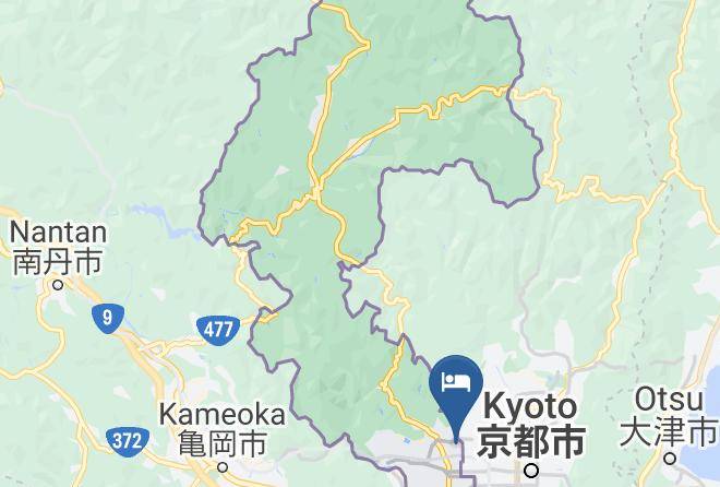 Kyoto City Ukyo Ward - Daishin In Temple Maps
