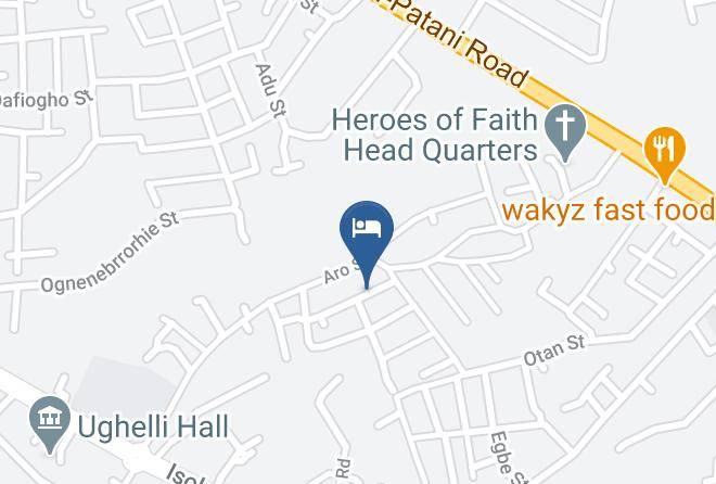 Ughelli - Daisy Hotel And Suites Maps