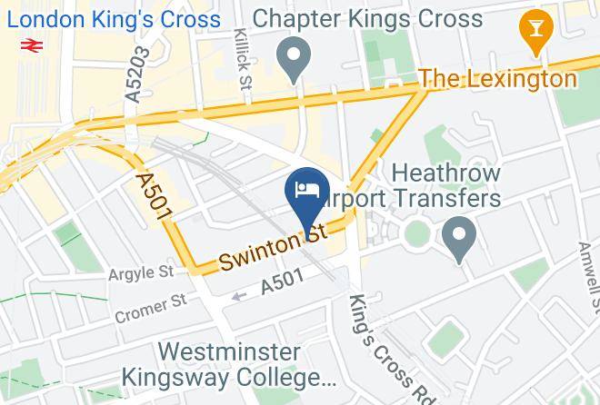 London - Daisy Hotel Maps