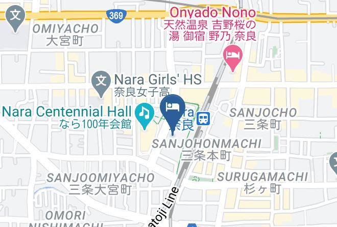 Nara City - Daiwa Royal Hotel D Premium Nara Maps