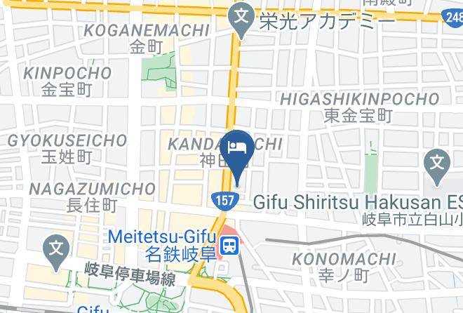 Daiwa Roynet Hotel Gifu Map