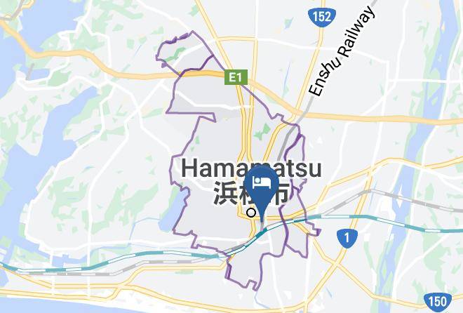 Hamamatsu City Naka Ward - Daiwa Roynet Hotel Hamamatsu Maps