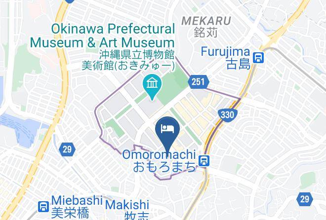 Naha City - Daiwa Roynet Hotel Maps