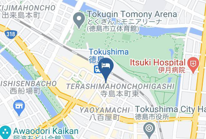 Daiwa Roynet Hotel Tokushima Ekimae Map