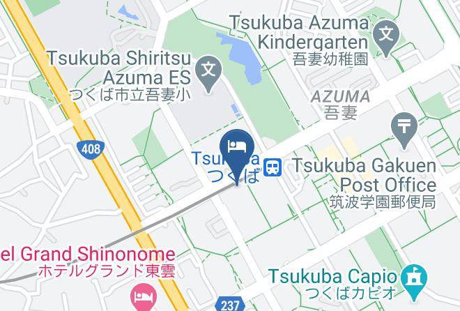 Tsukuba City - Daiwa Roynet Hotel Tsukuba Maps