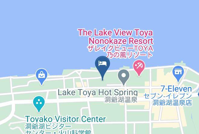Toyako Townabuta District - Daiwa Ryokan Annex Maps