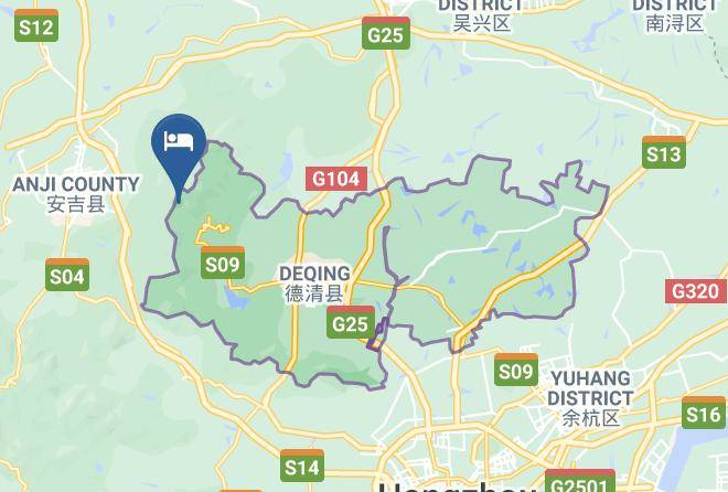 Huzhou - Daizhu Wujie Hotel Maps