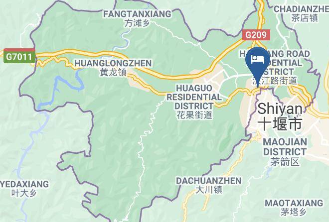 Shiyan - Dajia International Hotel Maps