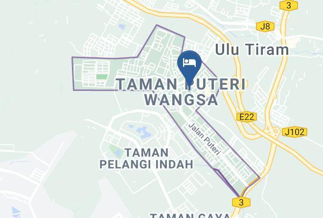 Johor Bahru - Dajie Avenue Hotel Maps