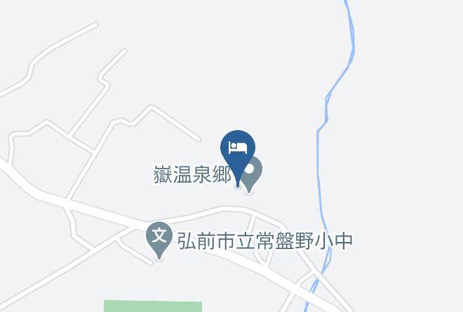 Hirosaki City - Dake Onsen Nishizawa Ryokan Maps