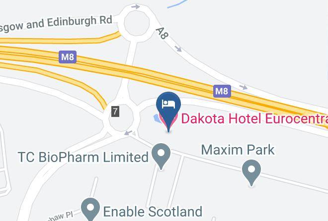 North Lanarkshire - Dakota Hotel Eurocentral Maps