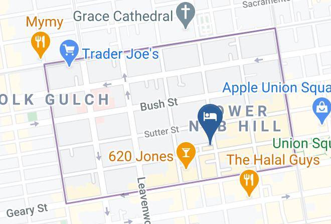 San Francisco - Dakota Hotel Maps