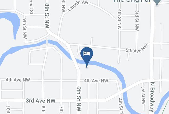 Ward - Dakotah Rose Bed And Breakfast Maps
