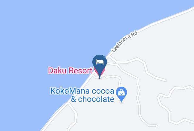 Cakaudrove - Daku Resort Maps