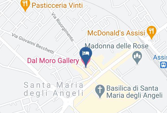 Perugia - Dal Moro Gallery Hotel Maps