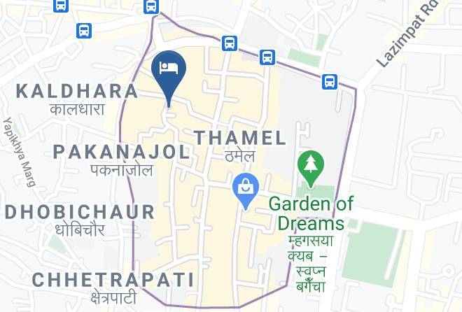 Kathmandu - Dalai La Boutique Hotel Maps