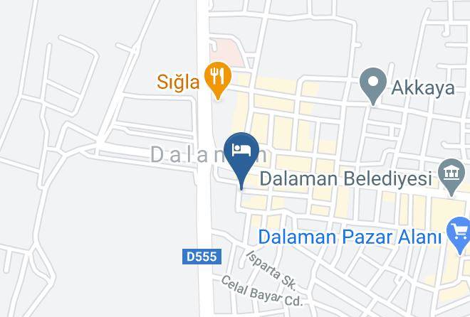 Dalaman - Dalaman Hafizoglu Otel Maps