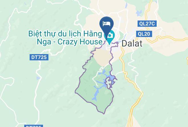 Da Lt - Dalat Downtown Backpacker Maps