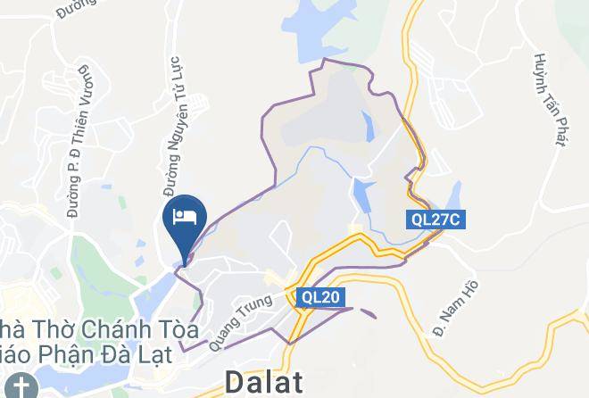 Dalat Hills Hotel Map