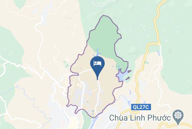 Dalat Horizon Hotel Map