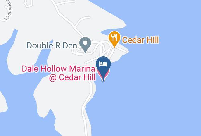 Clay - Dale Hollow Marina Cedar Hill Maps