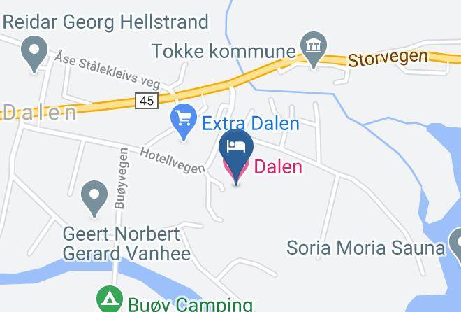 Tokke - Dalen Hotel As Maps